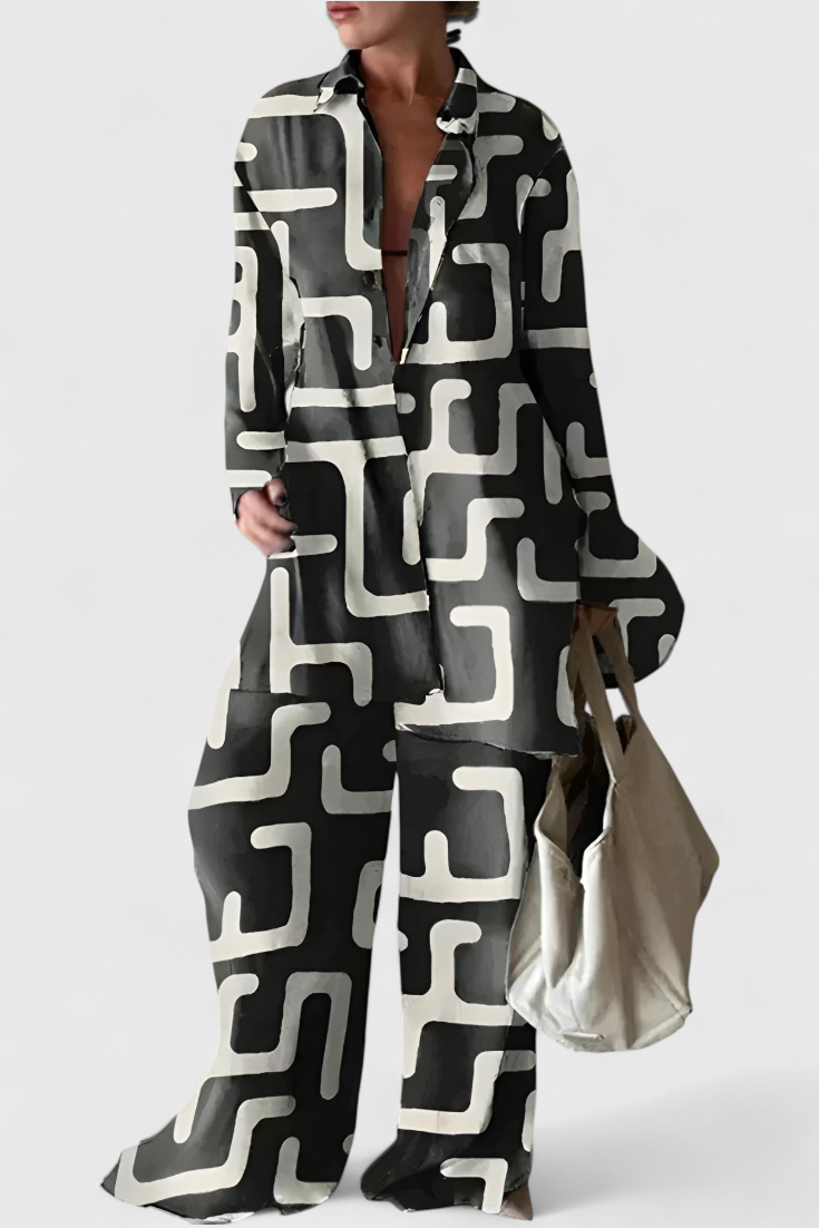 Conjunto de Verano Melania Estilo Natural