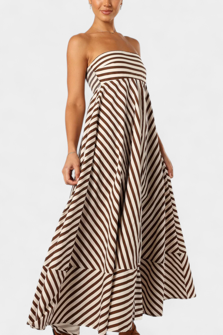 Vestido Convertible Arrugado Rosa con Encanto Nocturno