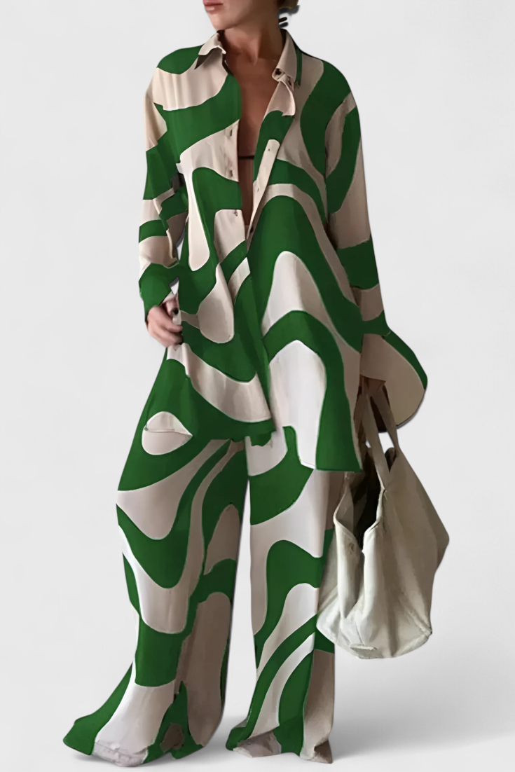 Conjunto de Verano Melania Estilo Natural