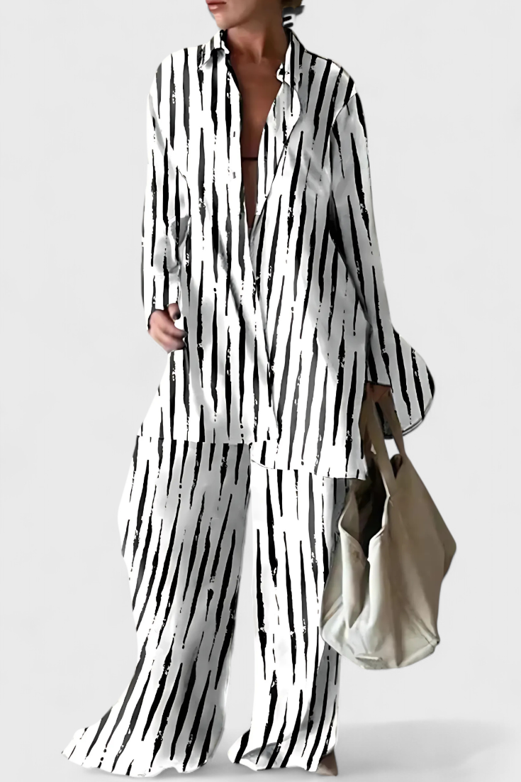 Conjunto de Verano Melania Estilo Natural