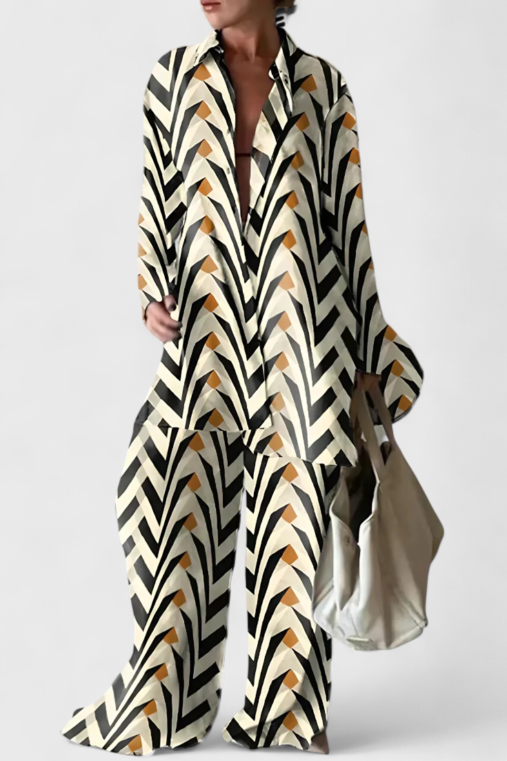 Conjunto de Verano Melania Estilo Natural