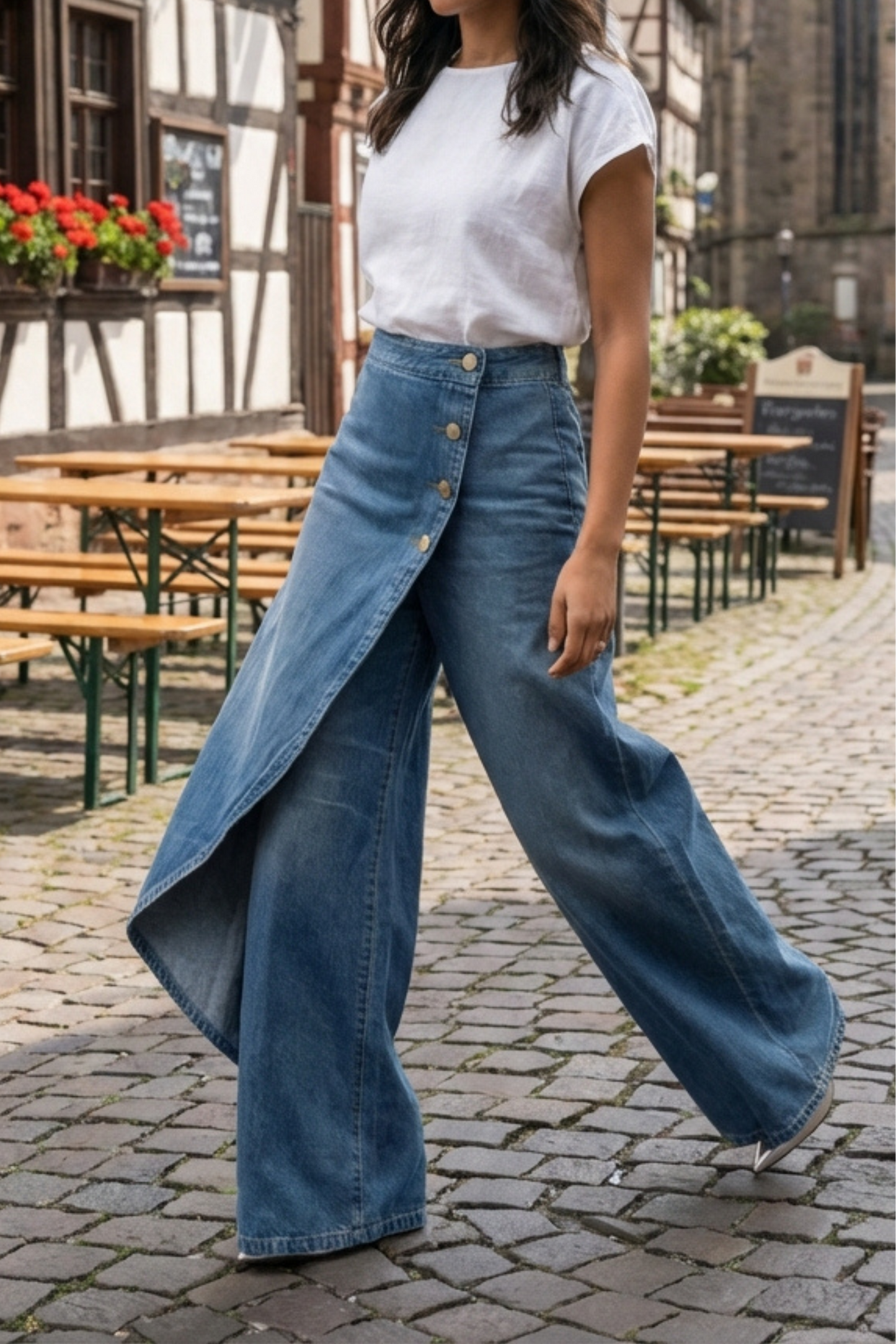 Pantalones Vaqueros Envolventes