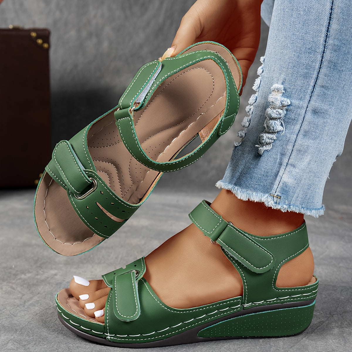 Sandalias ortopédicas cómodas