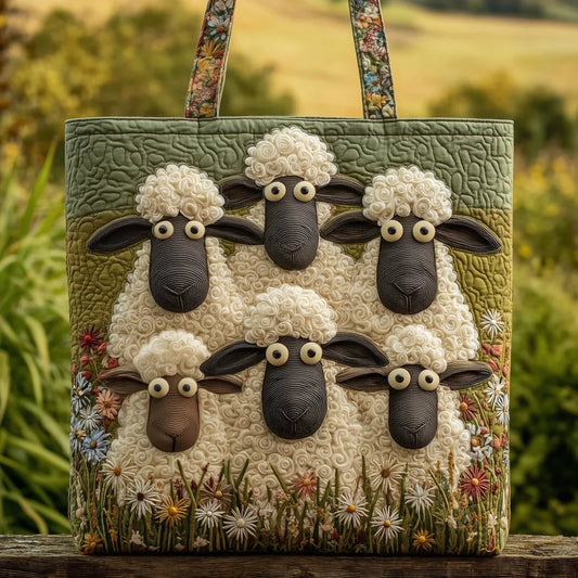 Bolso artesanal de ovejas