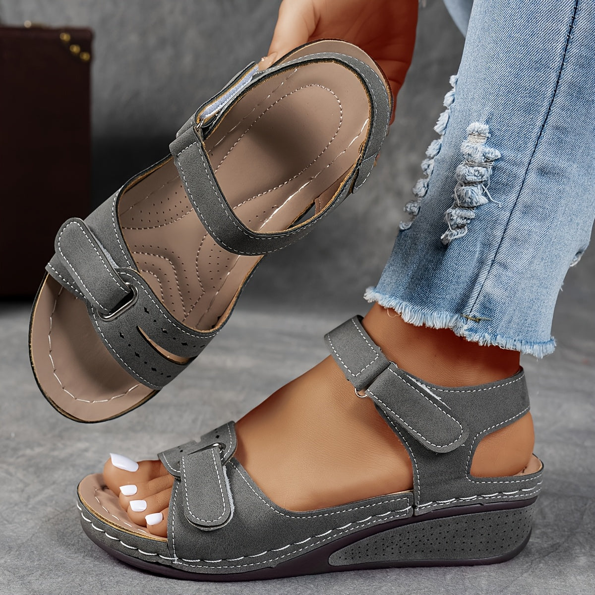 Sandalias ortopédicas cómodas