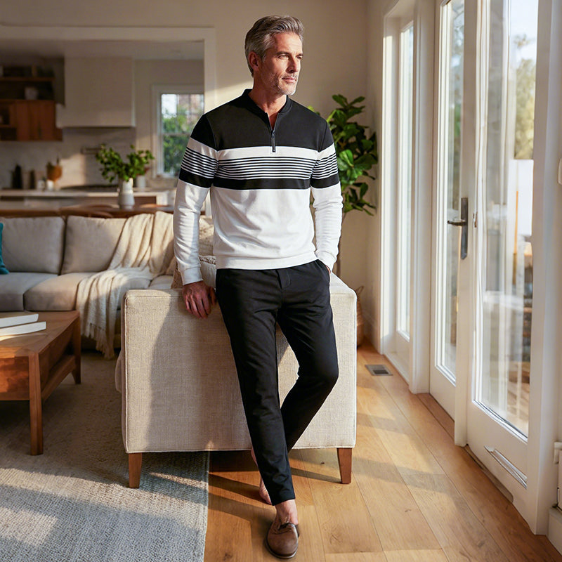 Conjunto Hombre Jersey Gráfico Pantalón