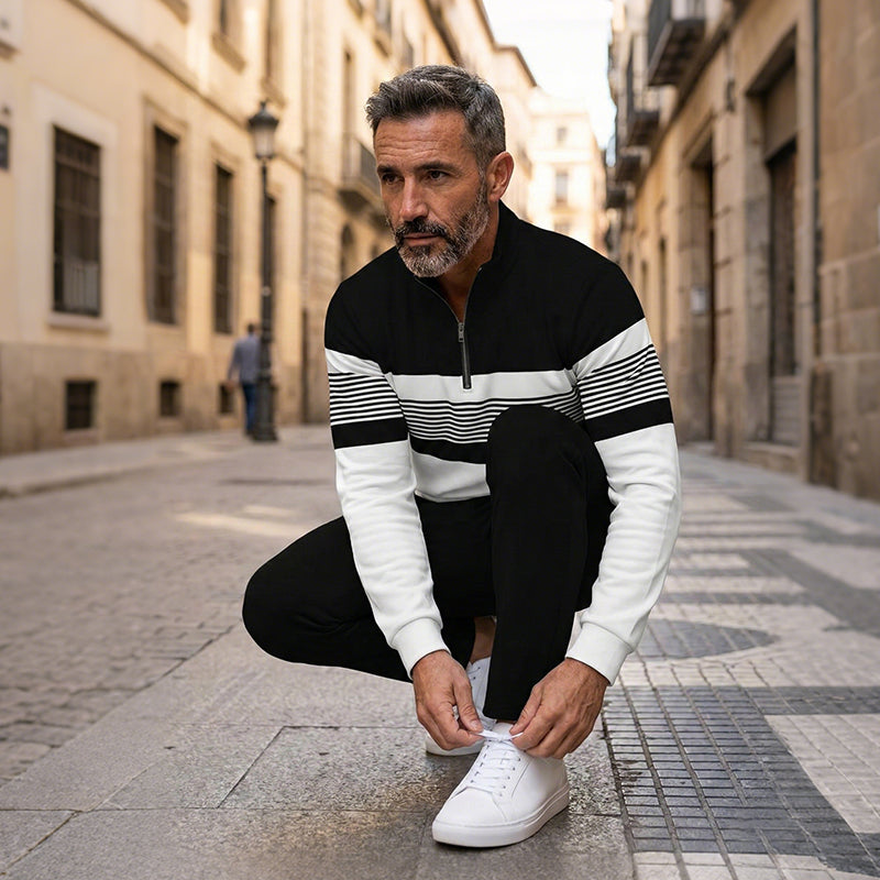 Conjunto Hombre Jersey Gráfico Pantalón