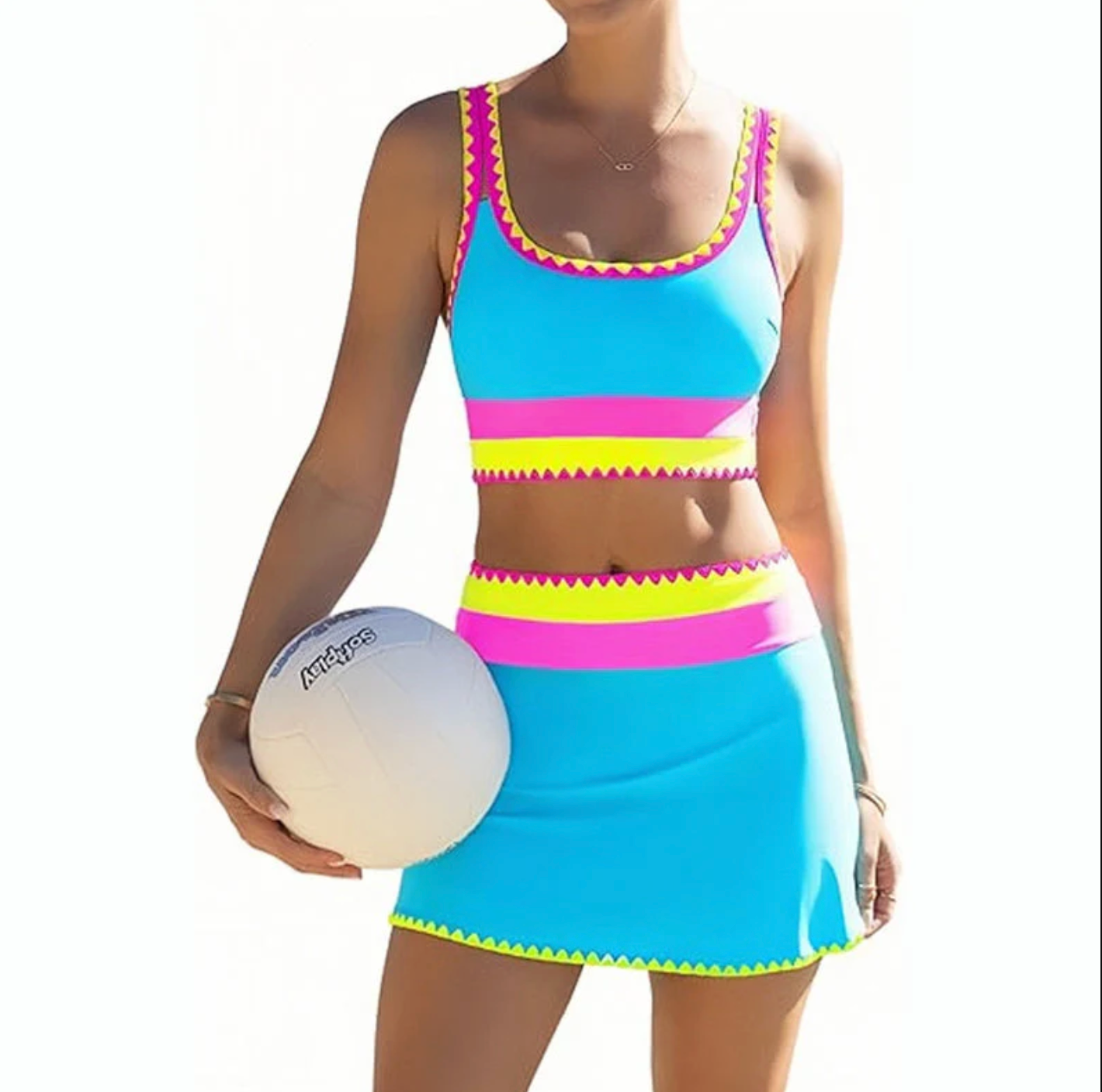 Conjunto de bikini de 3 piezas para mujer