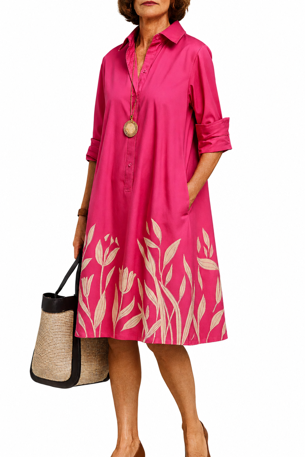 Ana | Vestido Mid Comodo