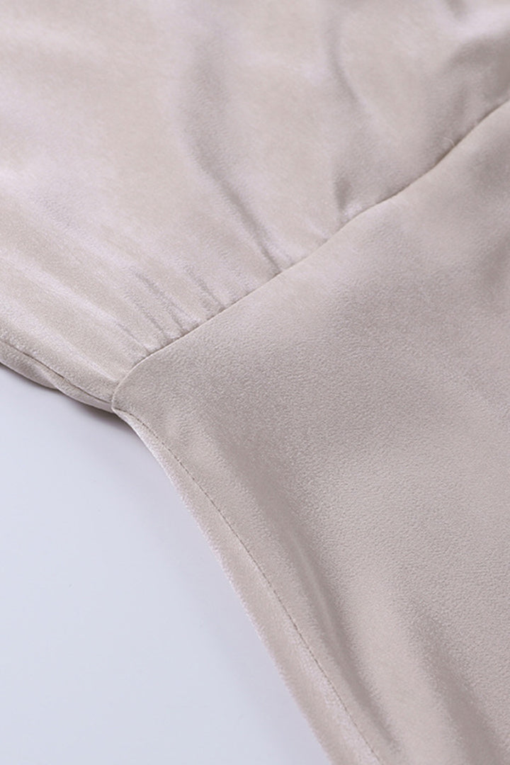 Vestido V-Cuello Flowy Elina