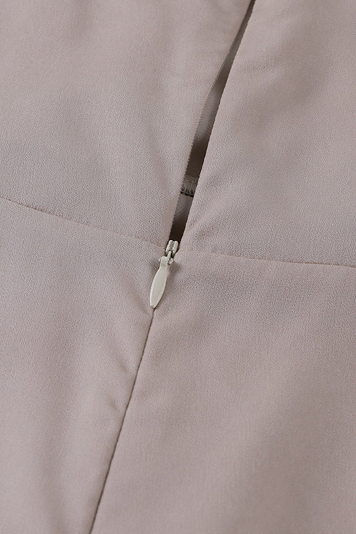 Vestido V-Cuello Flowy Elina