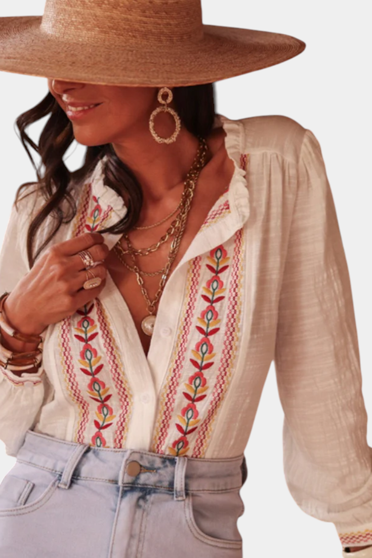 Camisa Soleil Bohème