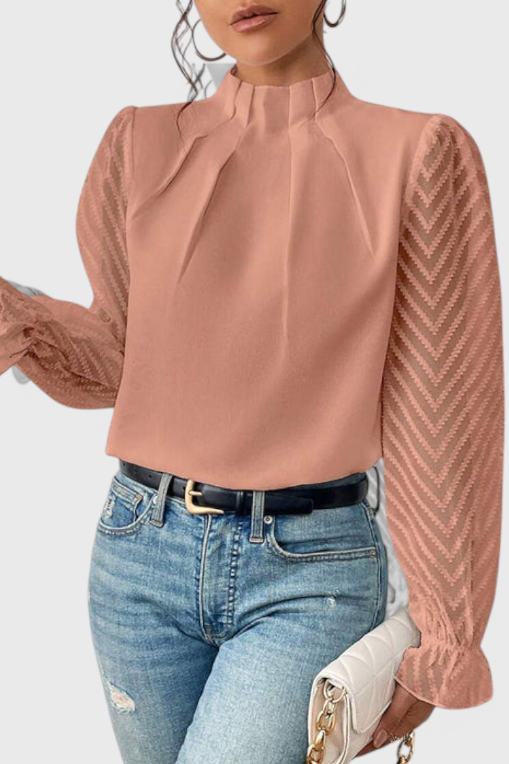 Blusa de Manga Larga Náutica Helga