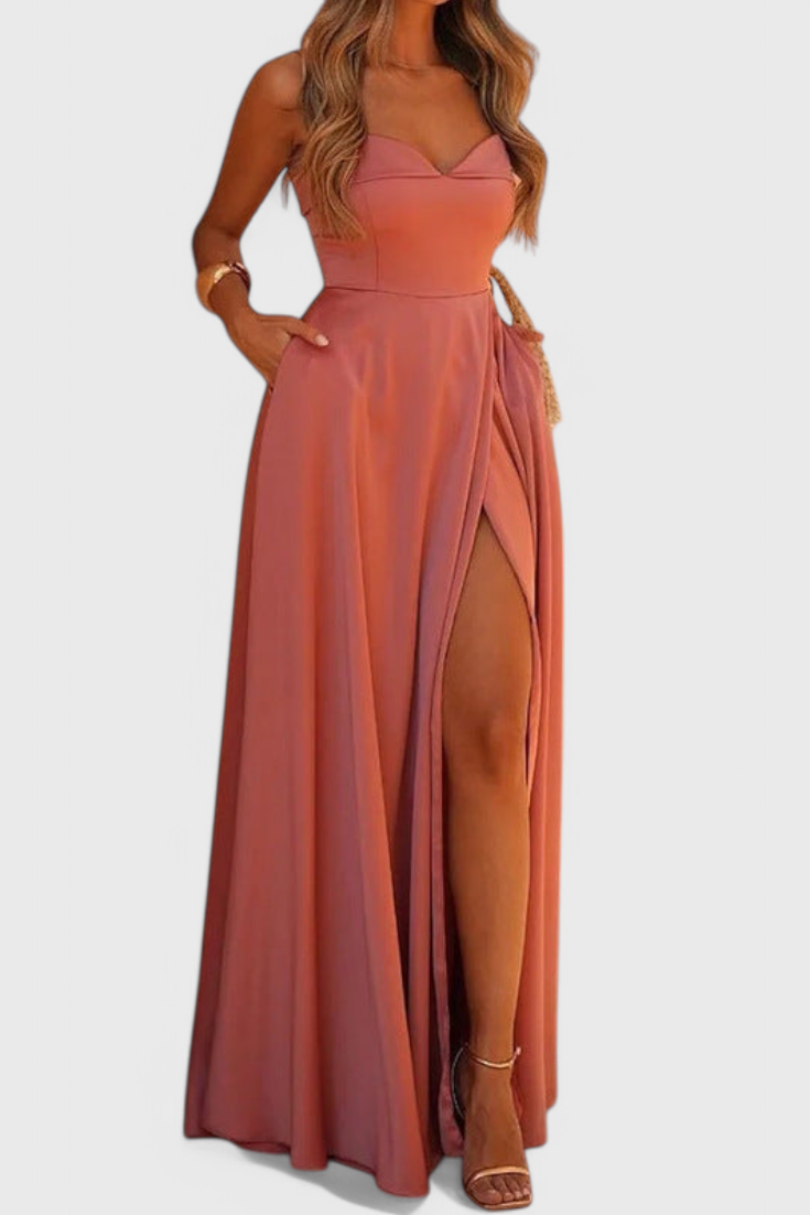 Vestido Maxi Ajustado Liliane