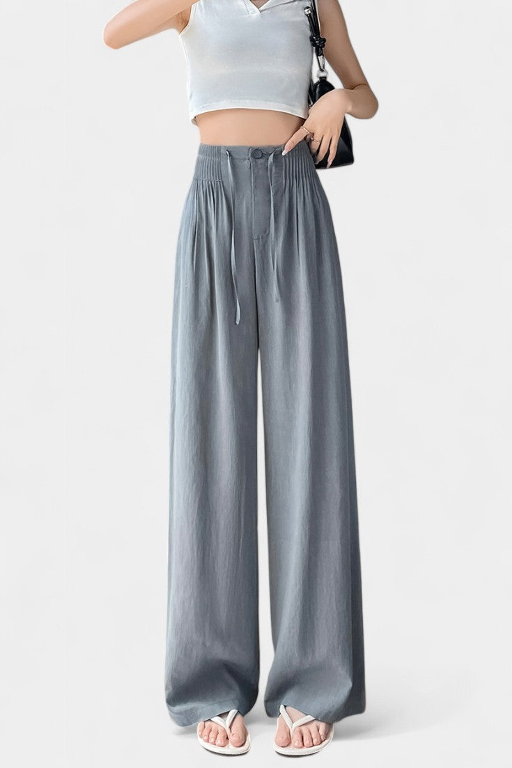 Pantalones Anchos de Cintura Alta Ilyana