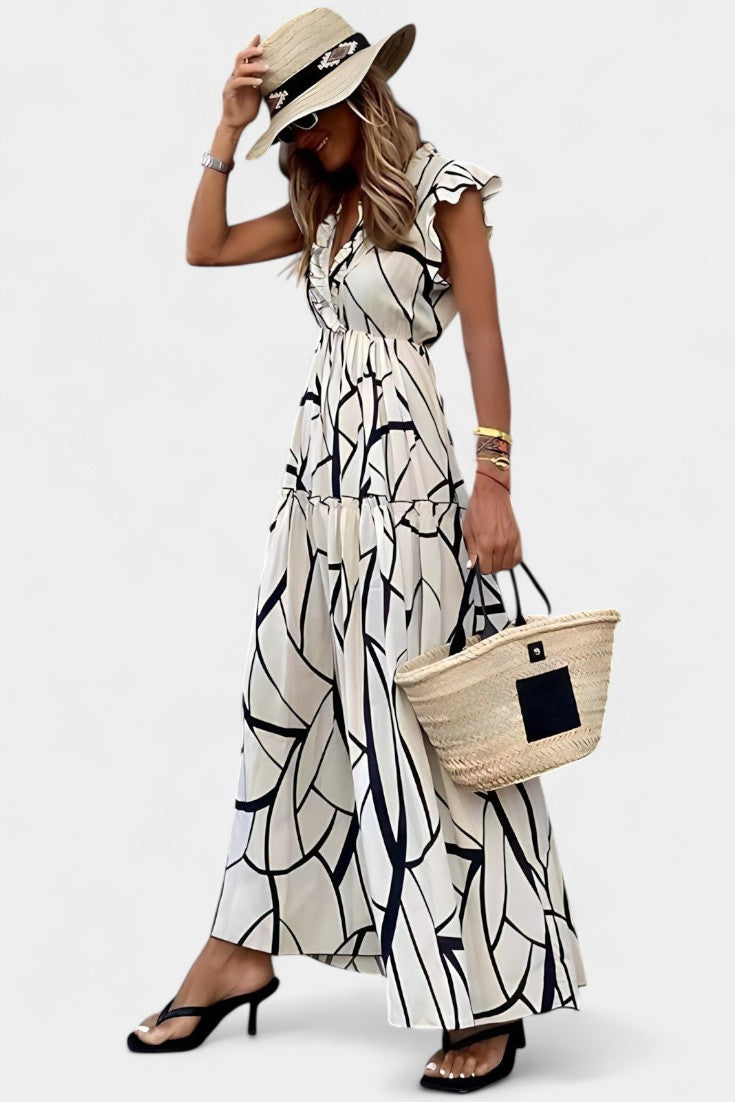 Vestido Impreso Elegante Aiden