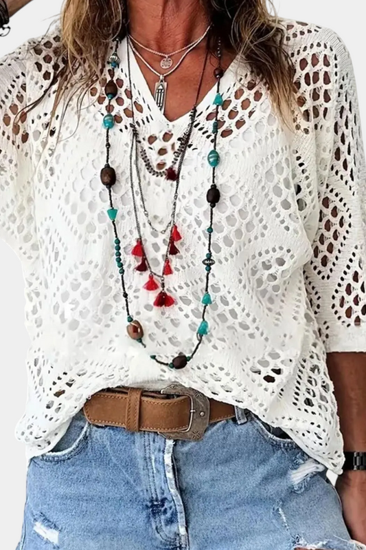 Blusa de Encaje de Fern