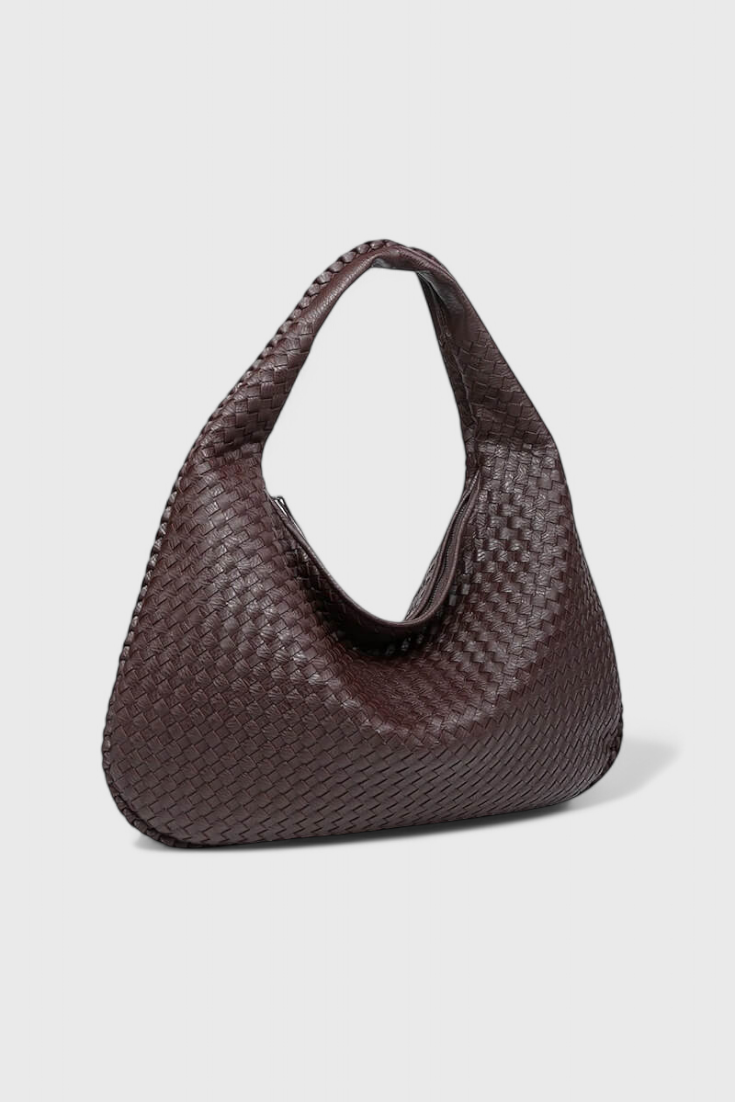 Bolso de Hombro Tejido Tilly
