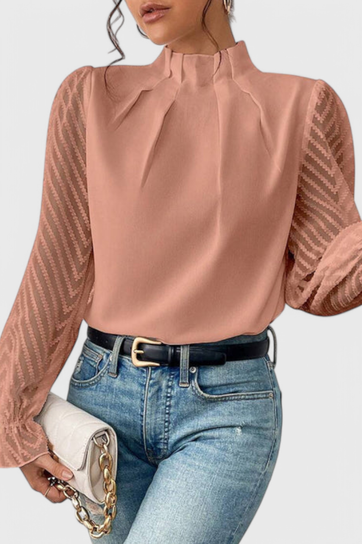 Blusa de Manga Larga Náutica Helga