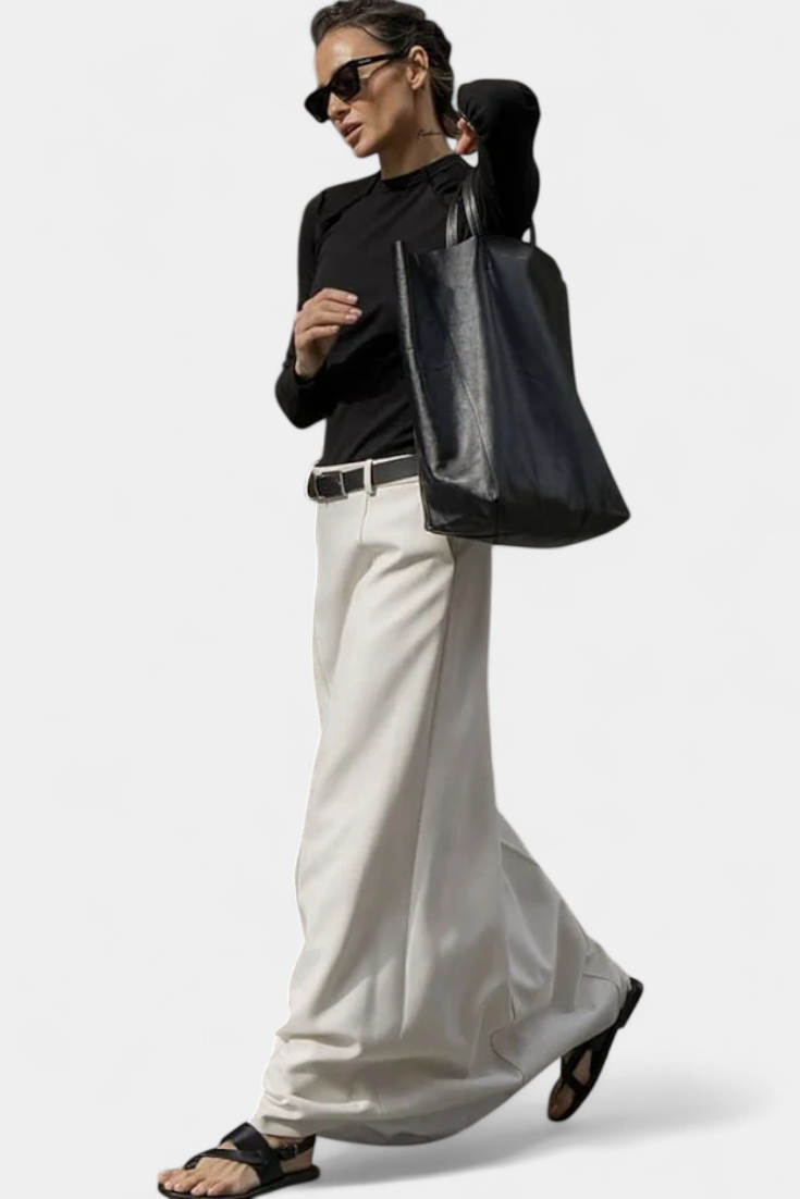 Falda Ada H-Line con Estilo Urbano Moderno