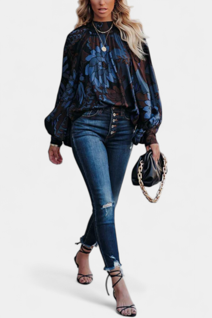 Blusa de Manga Larga Tulay Lado Dulce