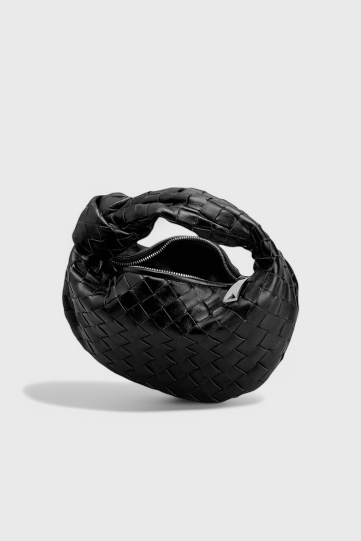 Bolso Satchel Mini Woven Sage