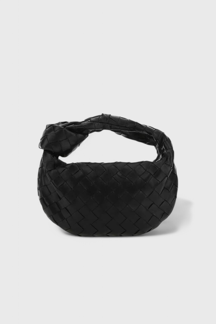 Bolso Satchel Mini Woven Sage